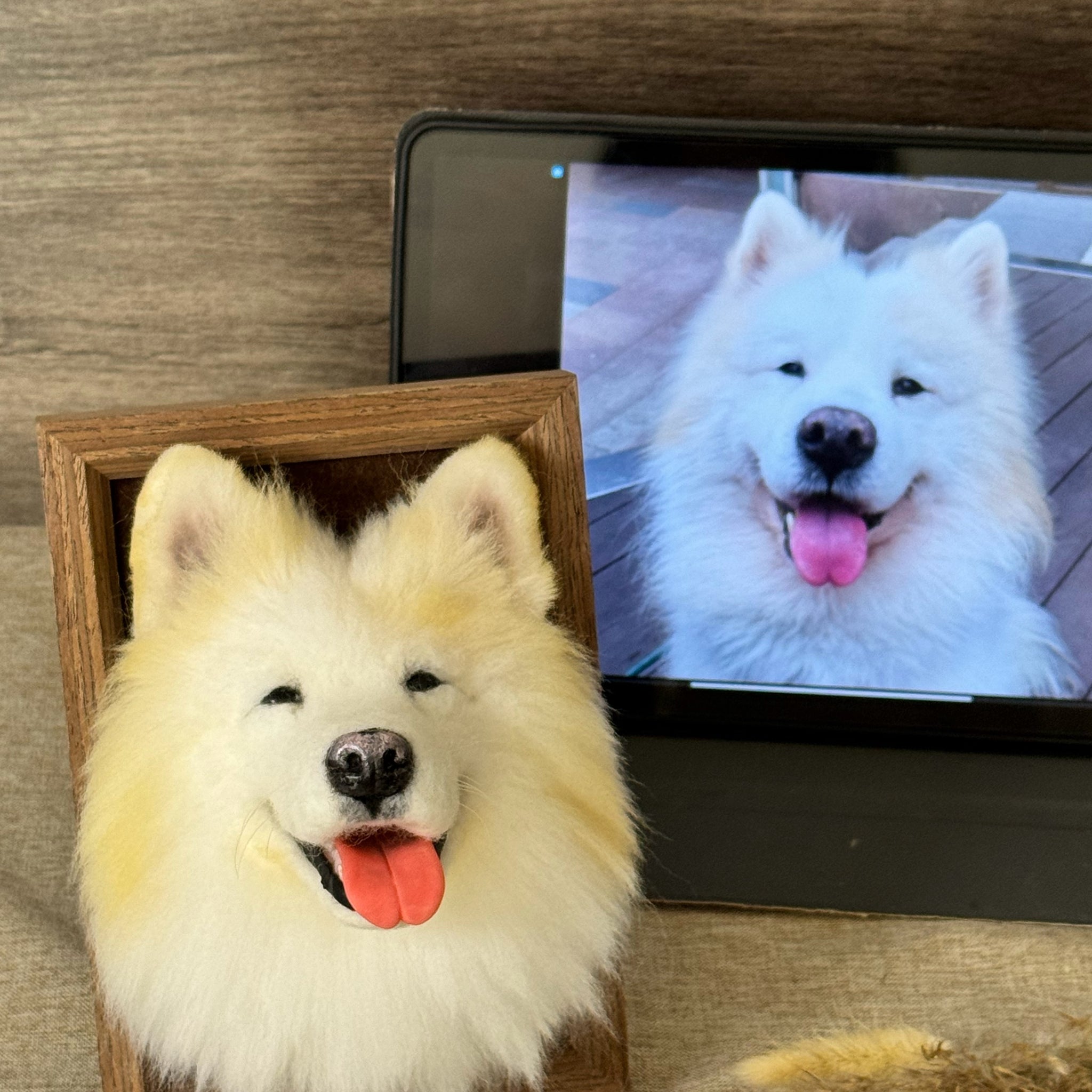 Woolly Pet 3D Pet Portrait (10" Photo Frame)